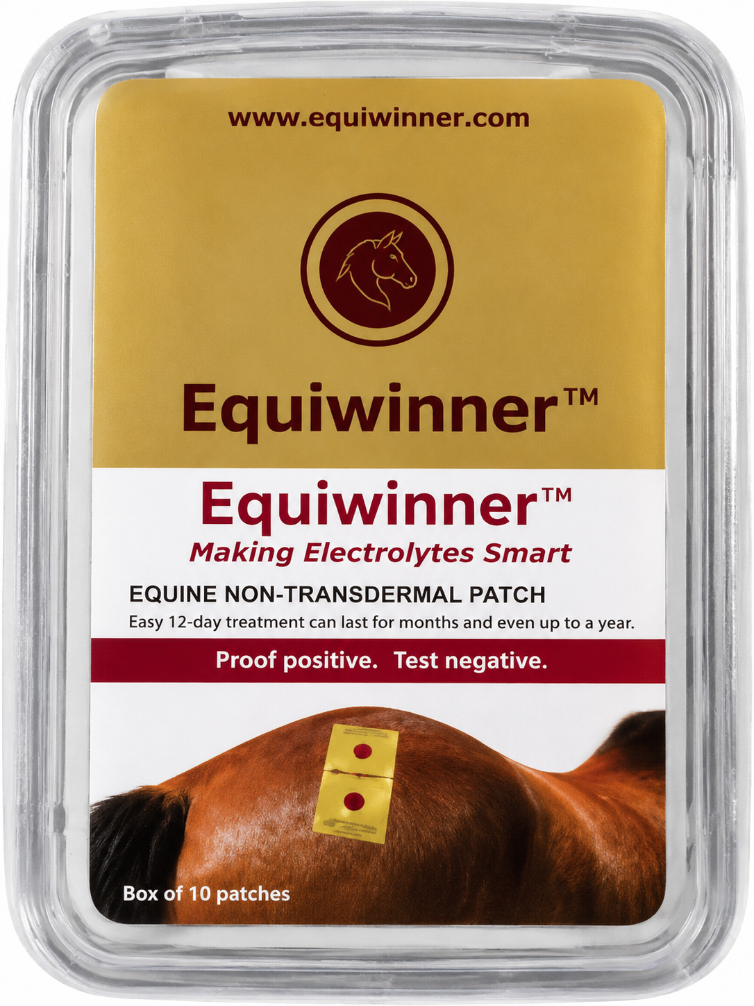 Equiwinner™ 10 Day Equine Electrolytes Treatment Patch